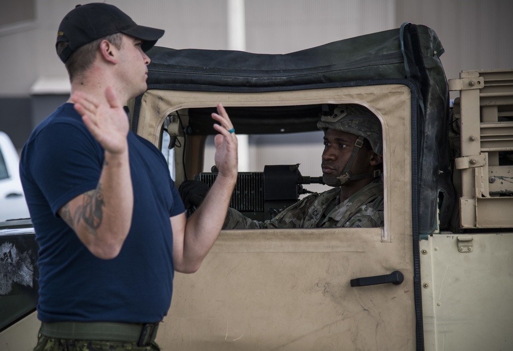 RCAF CC-130J Delivers Cargo during Mobility Guardian 2019