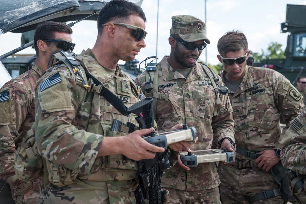 Combat Engineers Test Robots