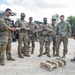 Paratroopers Learn About Robot