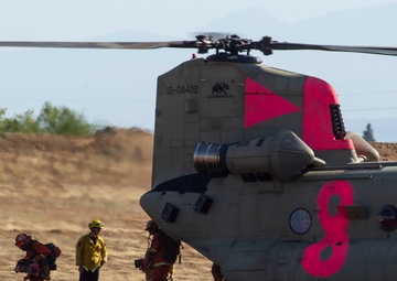 Cal Guard helicopters continue South Fire support
