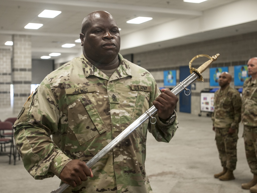 218th Maneuver Enhancement Brigade recognizes leadership changes with double ceremony