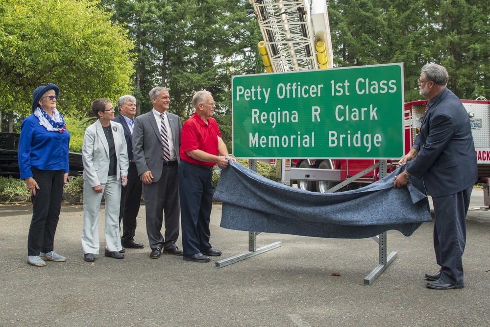 Navy Culinary Specialist 1st Class Regina Clark Recognized With Lewis County Bridge Renaming