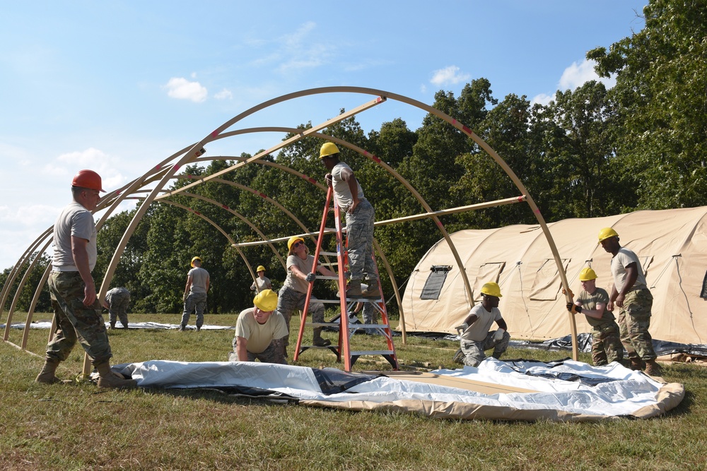 442d MSG participate in ground base exercise at Cannon Range