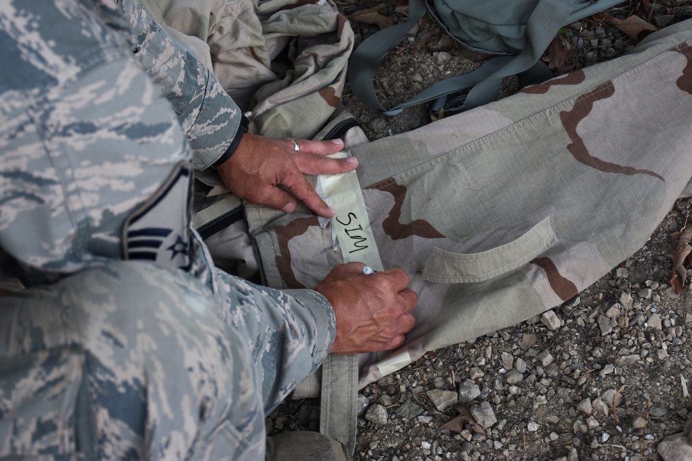 442d MSG participate in ground base exercise at Cannon Range