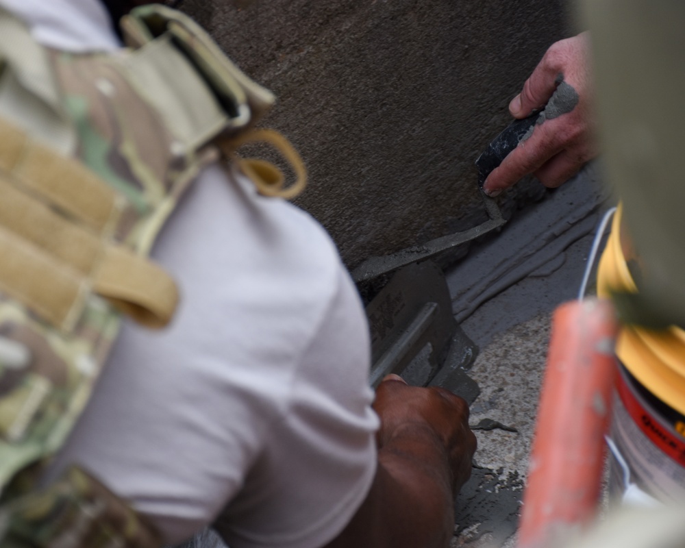 442d MSG participate in ground base exercise at Cannon Range