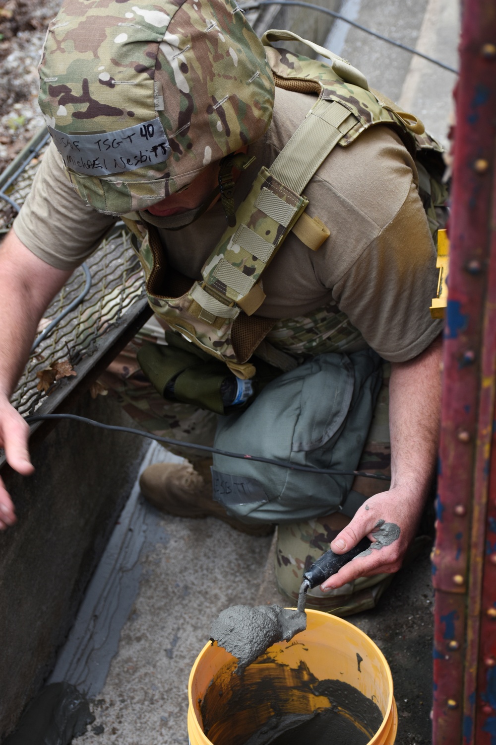 442d MSG participate in ground base exercise at Cannon Range