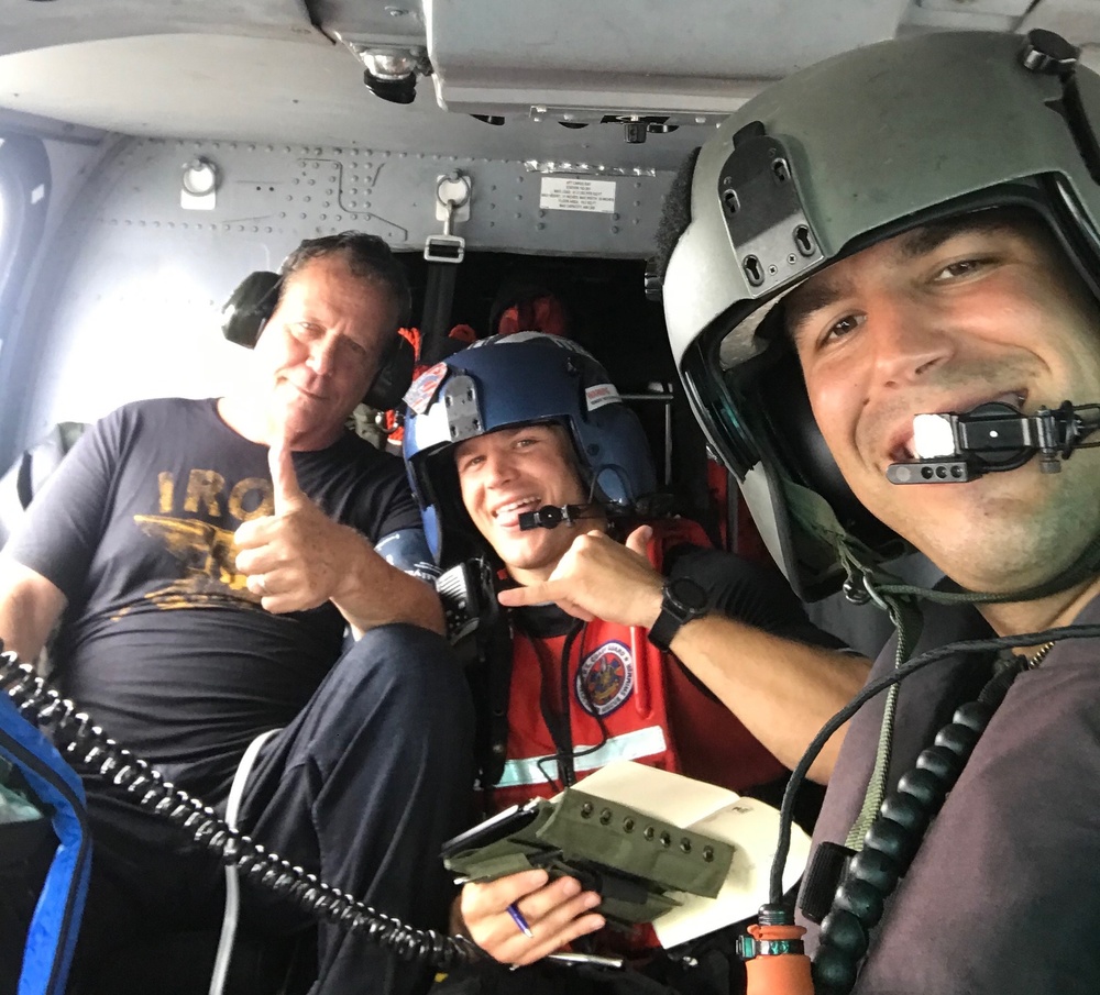 Coast Guard rescues man from plane crash in Gulf of Mexico