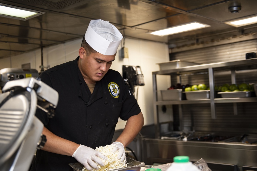 USS San Jacinto Galley