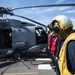 Sailors Aboard USS San Jacinto Conduct a FOD Walkdown