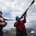 USS San Jacinto Replenishment at Sea with USNS Supply