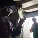 Checking Fuel Sample Aboard USS San Jacinto