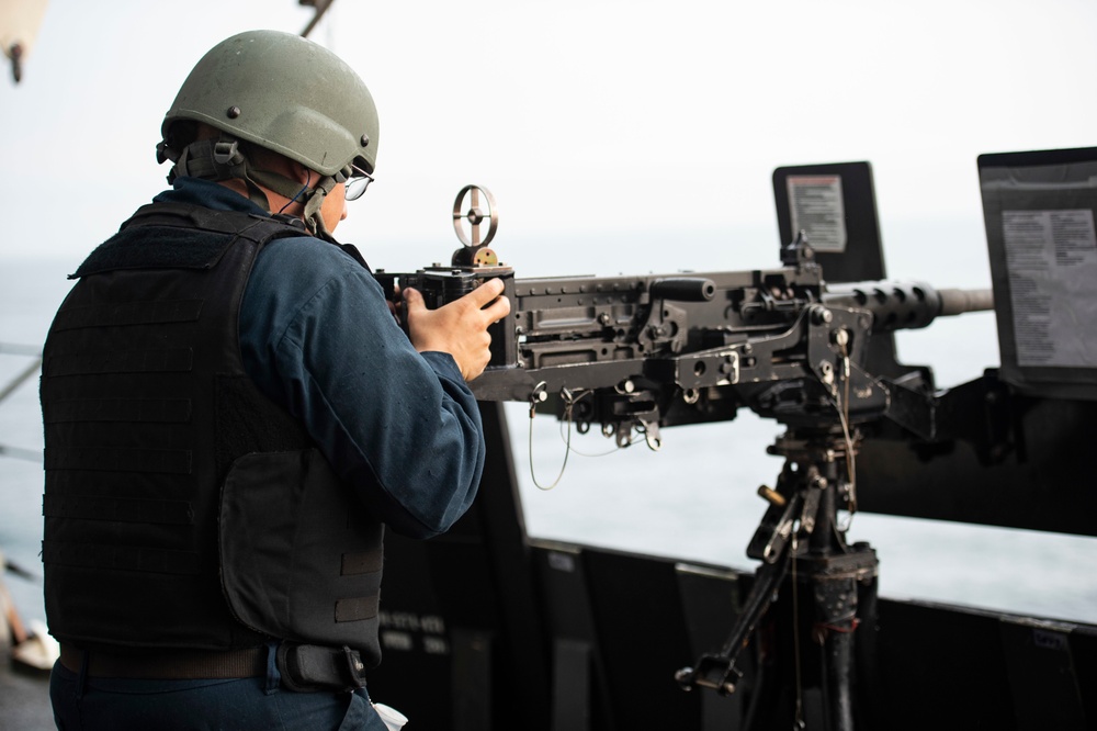 USS San Jacinto Live Fire Exercise