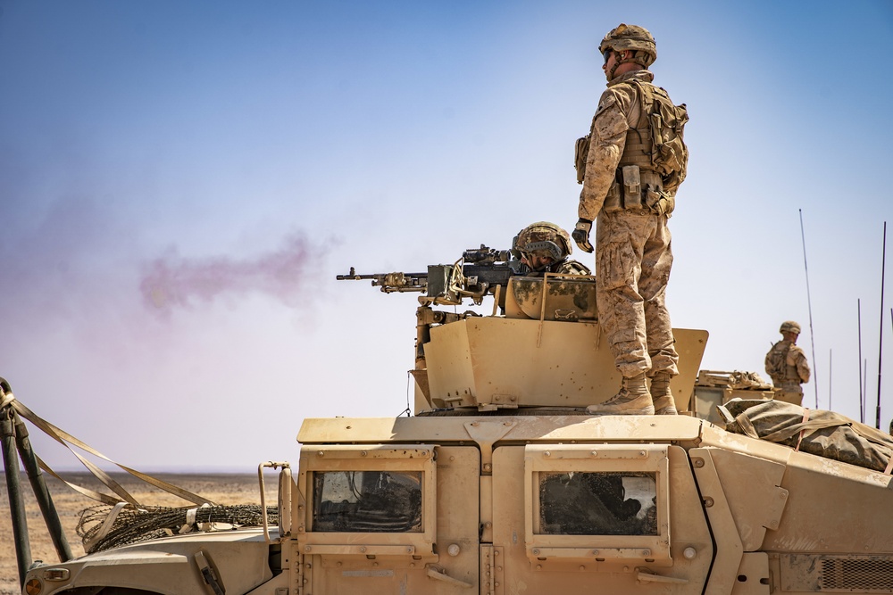 Machine Gun Shoot with Italian Armed Forces