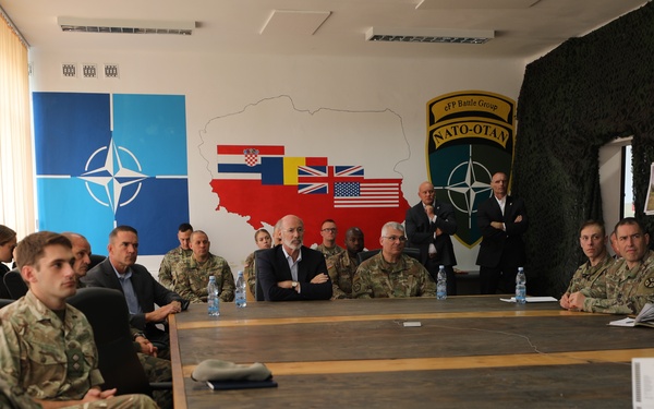 History in the books as PA Governor Tom Wolf, visits NATO eFP Battle Group Poland