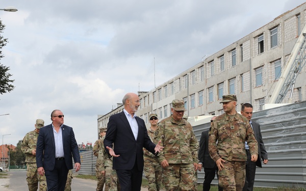 History in the books as PA Governor Tom Wolf, visits NATO eFP Battle Group Poland