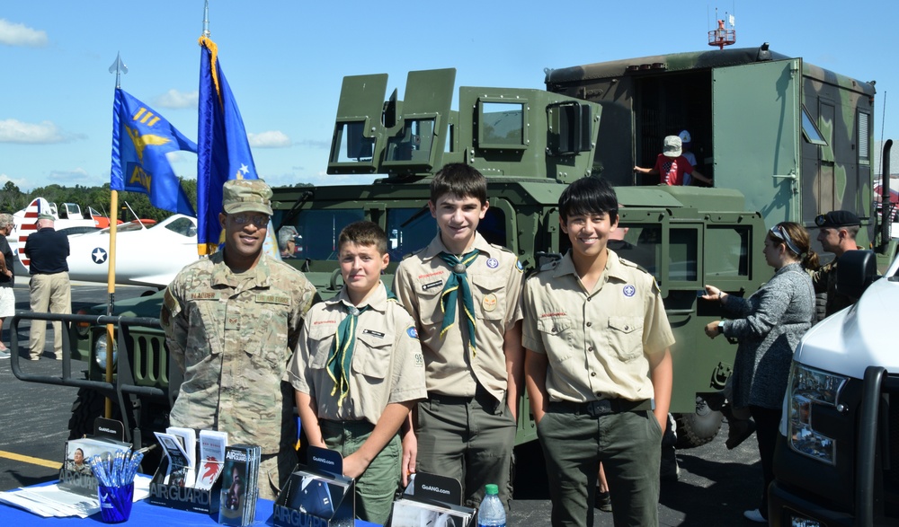 111th ATKW supports community event with flying mission