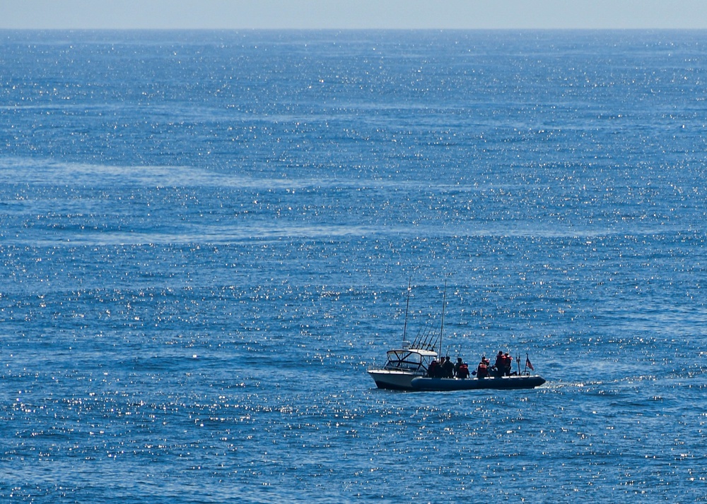 USS Normandy Respond to Distressed Vessel