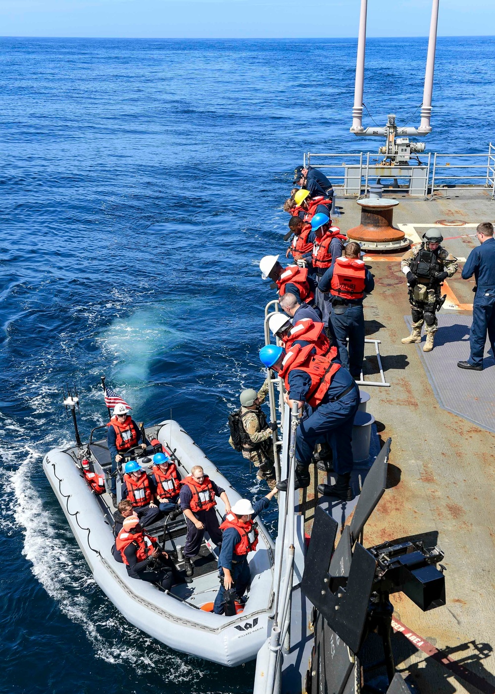 USS Normandy Respond to Distressed Vessel