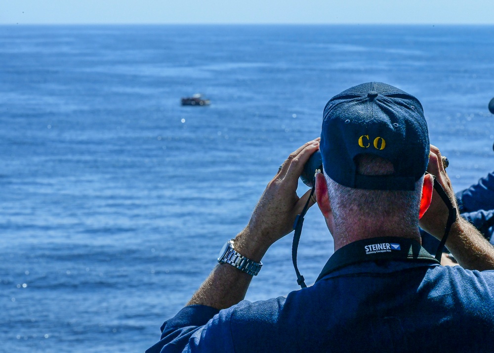 USS Normandy Respond to Distressed Vessel