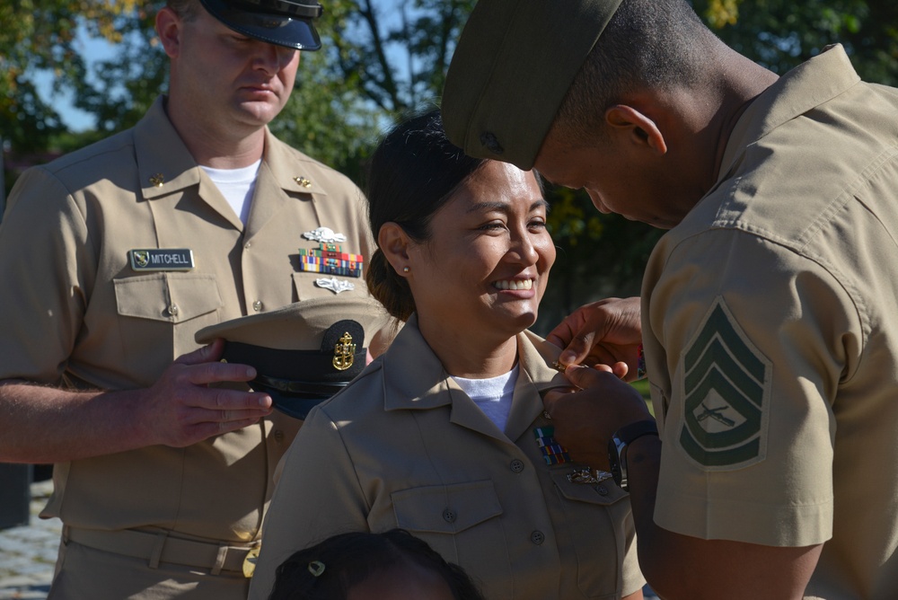 Stuttgart Area Chief Petty Officer Promotion Ceremony