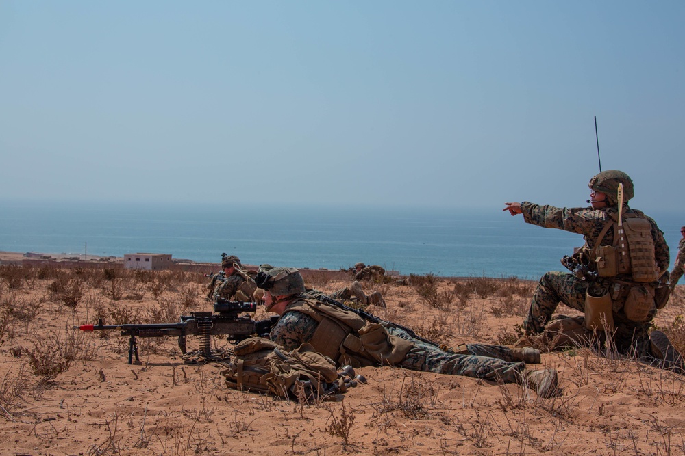 SPMAGTF-CR-AF 19.2, Royal Moroccan Armed Forces rehearse TRAP