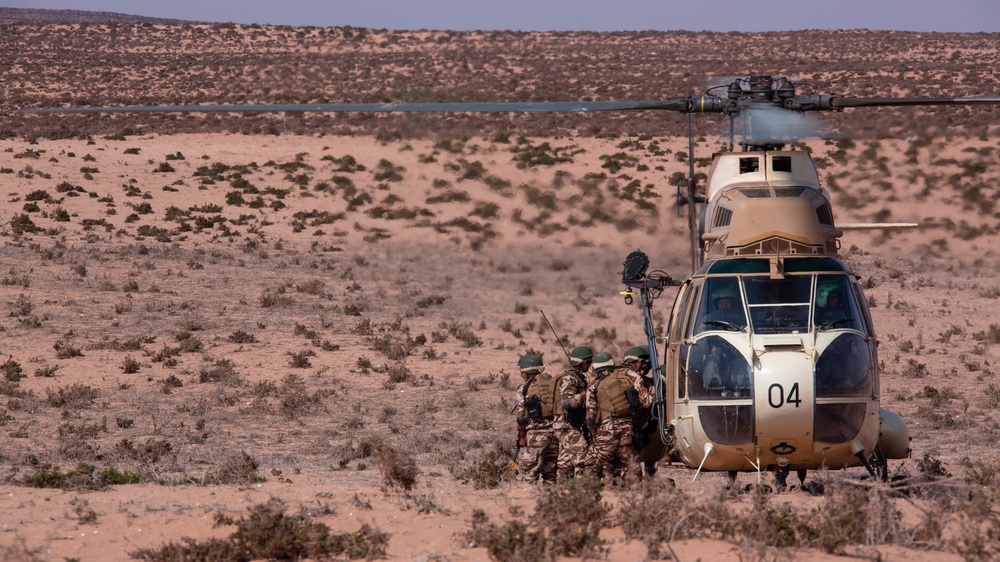 SPMAGTF-CR-AF 19.2, Royal Moroccan Armed Forces rehearse TRAP