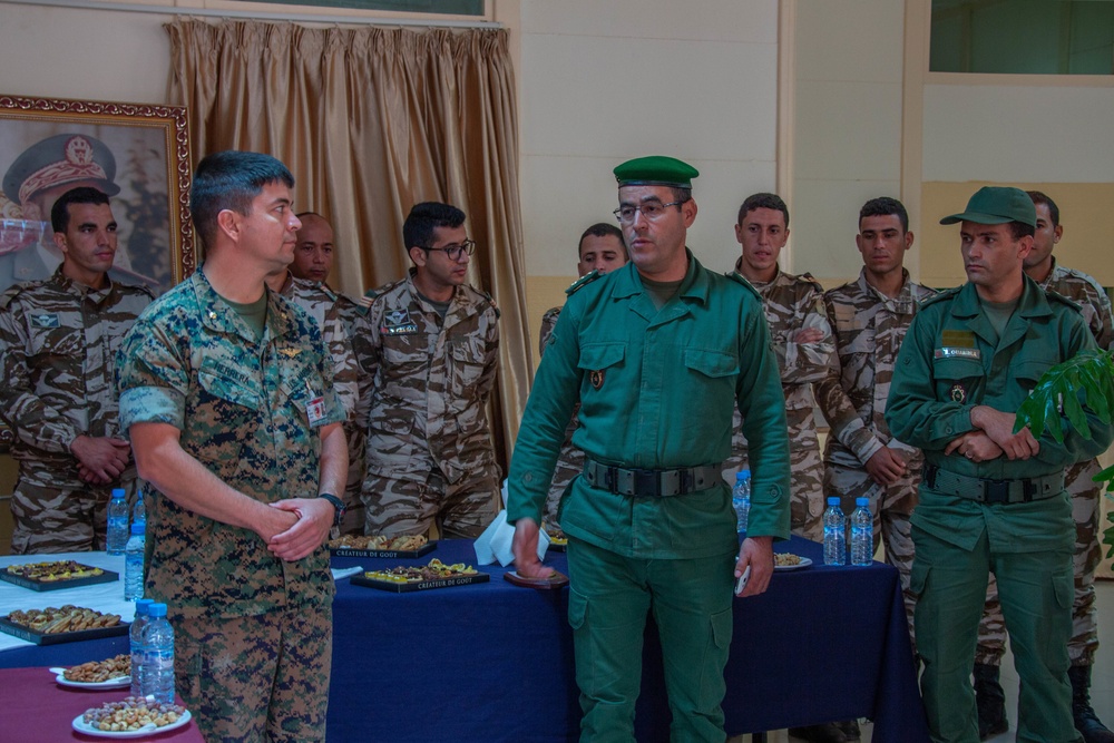 SPMAGTF-CR-AF 19.2, Royal Moroccan Armed Forces rehearse TRAP