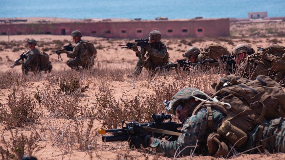 SPMAGTF-CR-AF 19.2, Royal Moroccan Armed Forces rehearse TRAP