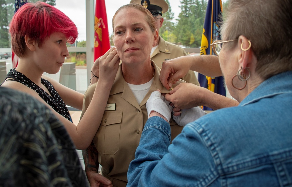 Tested, Tried, Accepted: NHB Sailors Enter the Chiefs Mess