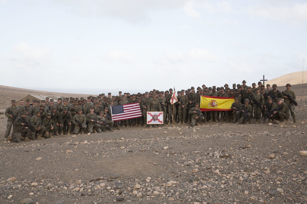 Marines, Spanish Soldiers conclude exercise in Canary Islands