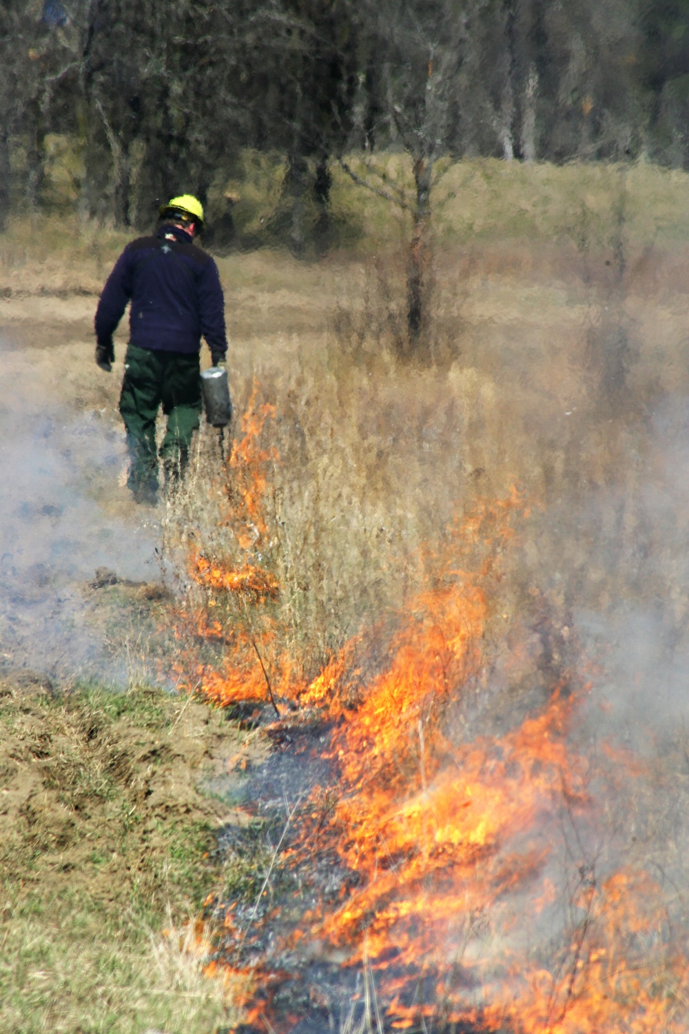 2016 UH-60 Black Hawk Fire Training, Prescribed Burn Work at Fort McCoy