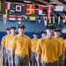 190916-N-TE695-0001 NEWPORT, R.I. (Sept. 16, 2019) -- Navy OCS practice drill and ceremony