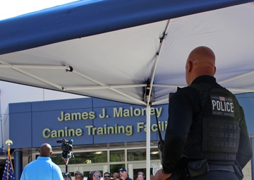 James J. Maloney Canine Training Facility Ribbon Cutting Ceremony