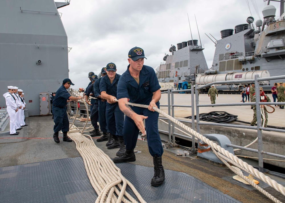 USS Normandy Deploys