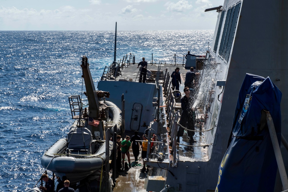 USS Lassen Underway Operations