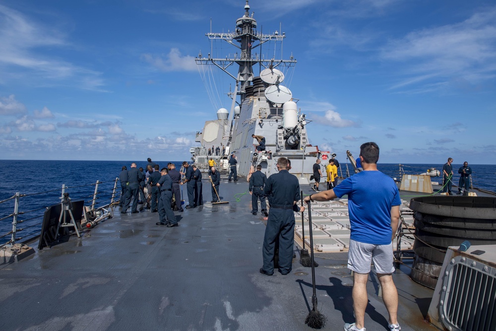 USS Lassen Underway Operations