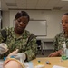 Hospital Corpsman Practice Drawing Blood