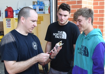 Fort Knox Middle High School, Fire dept. team together to give seniors options