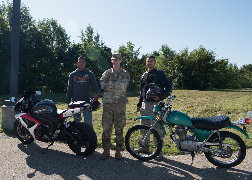 509th Munitions Squadron hosts motorcycle safety class, ride