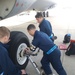 AFRL team invents cargo aircraft tire change tool