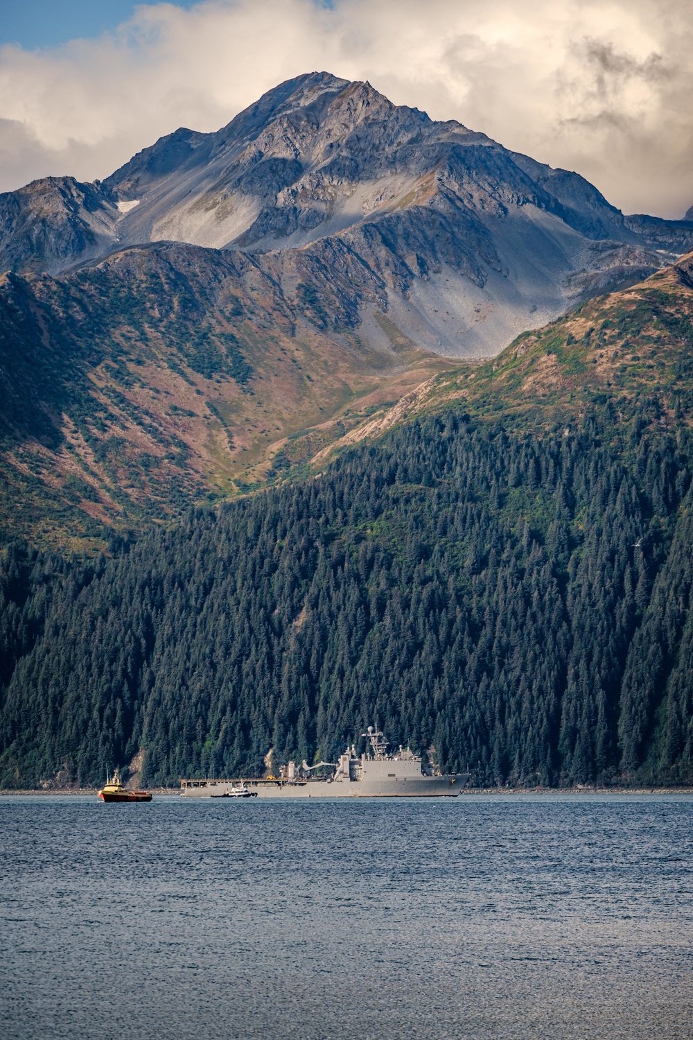 USS Comstock Arrives in Seward, Alaska