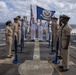 USS MOMSEN Hosts Chief Pinning out at Sea