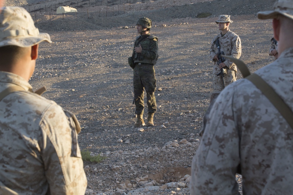 SPMAGTF 19.2 Conduct Bilaternal Training with Spanish Army