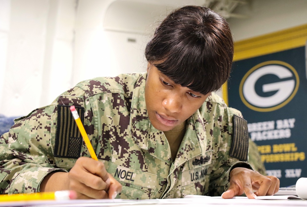 USS Green Bay Second Class Exam