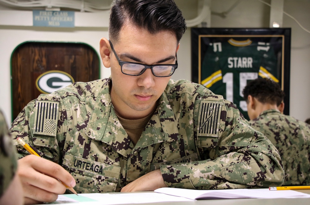 USS Green Bay Second Class Exam