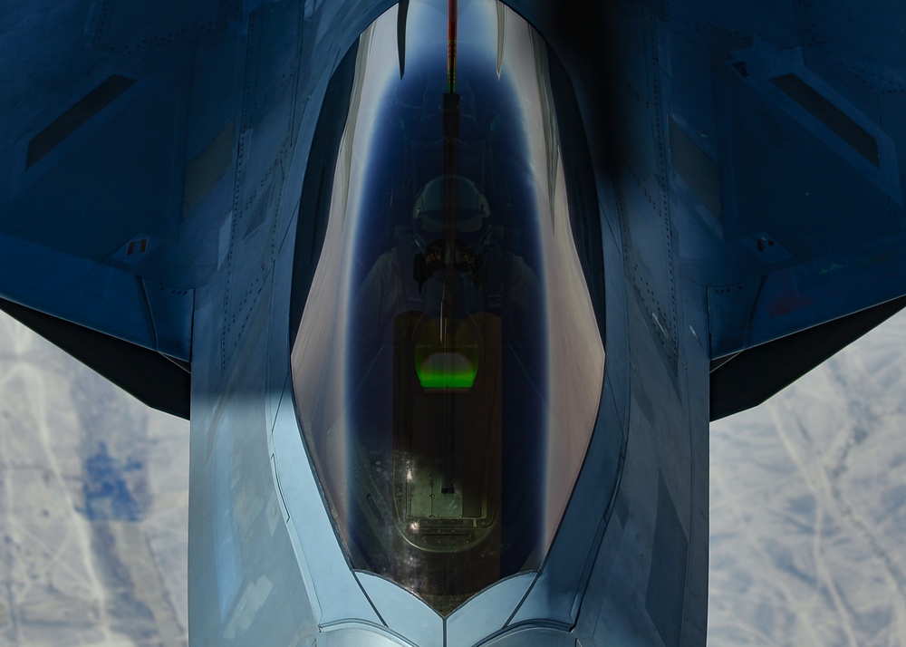 908th EARS refuels F-15s, F-22s, E-3 AWACS