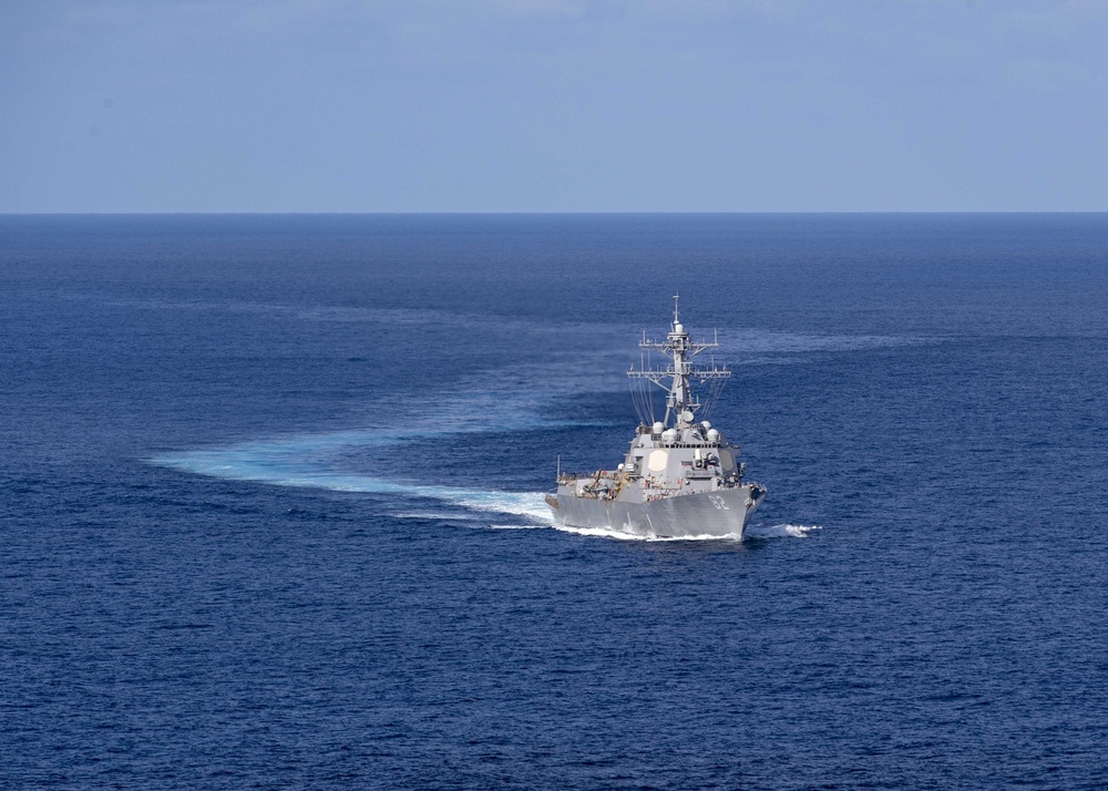 Lassen Transits Atlantic Ocean