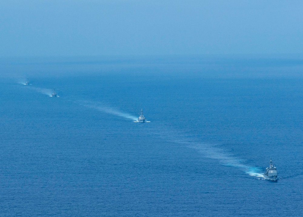 Normandy, Task Force 26 Members Transit Atlantic Ocean