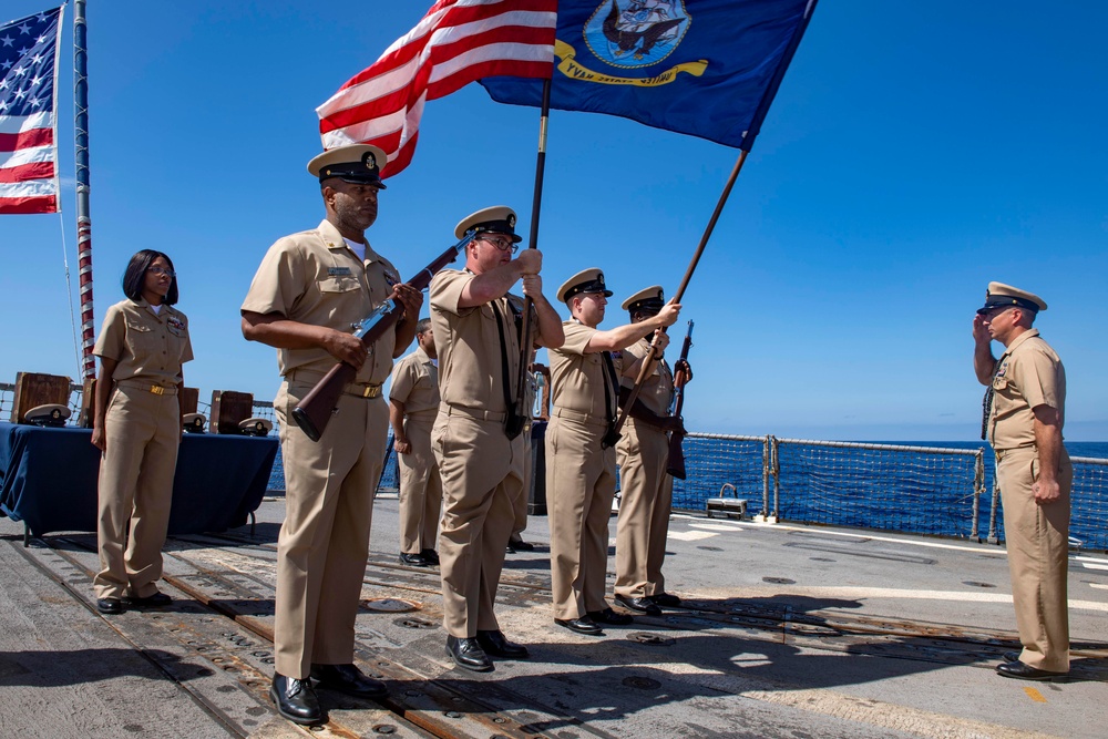 USS Lassen (DDG 82) Chief Pinning