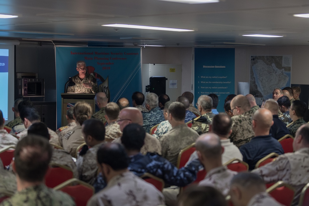 International Maritime Security Construct Meeting Concludes Aboard RFA Cardigan Bay
